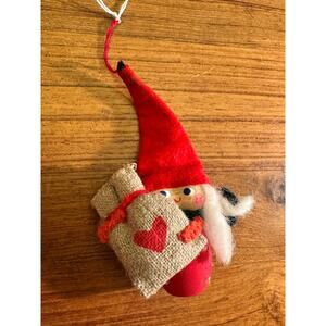 Vintage Handcrafted Holline Denmark Girl Christmas Decor